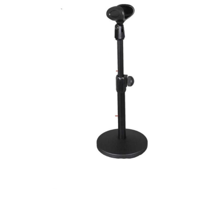 Adjustable Desktop Microphone Stand with Mic Clip Perfect for Bass Drum Microphones