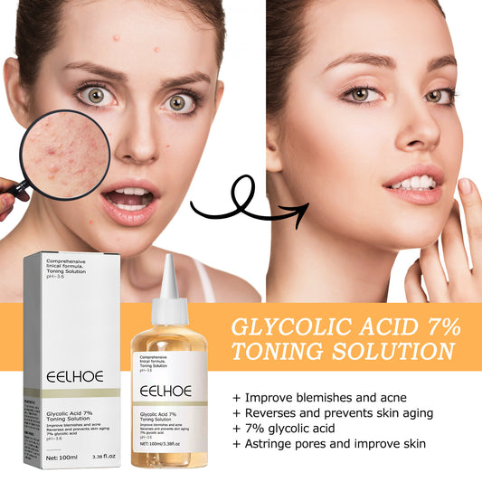 Glycolic Acid 7 Lotion Acne Removing Closed Mouth