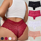 Plus Size Women's Lace Cotton Shorts