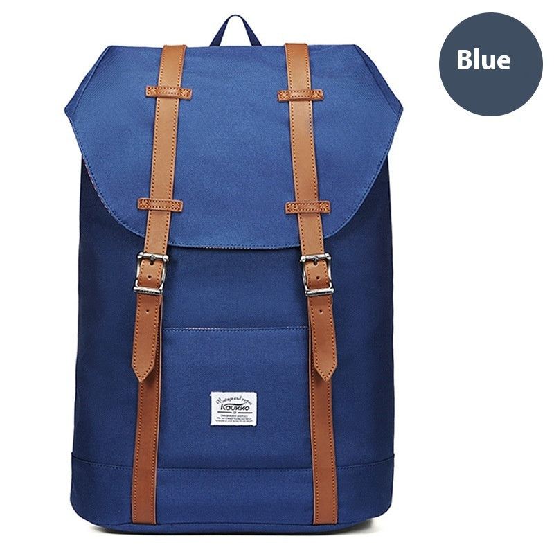 Outdoor Backpack Oxford Linen Men's And Women's College Students Bag Travel Mountaineering Bag Backpack