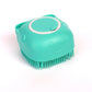 Silicone Dog Bath Massage Gloves Brush Pet Cat Bathroom Cleaning Tool Comb Brush For Dog Can For Shampoo Dog Grooming Supplies