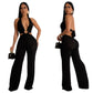 Women's Casual Versatile Solid Color Camisole Jumpsuit