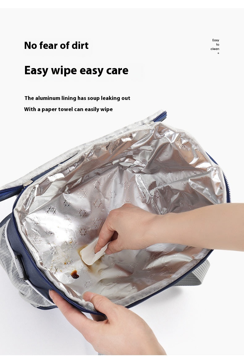 Portable Home Thickened Waterproof Large Capacity Lunch Box Bag