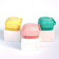 Silicone Dog Bath Massage Gloves Brush Pet Cat Bathroom Cleaning Tool Comb Brush For Dog Can For Shampoo Dog Grooming Supplies